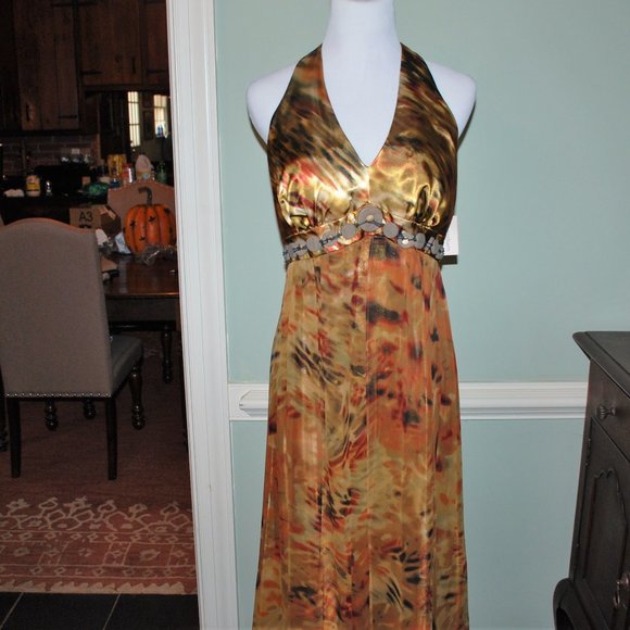 NWT Dress Barn Fabulous Silk Sundress - Picture 2 of 6